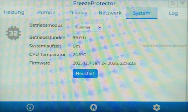 Einstellungen System Einstellungen System